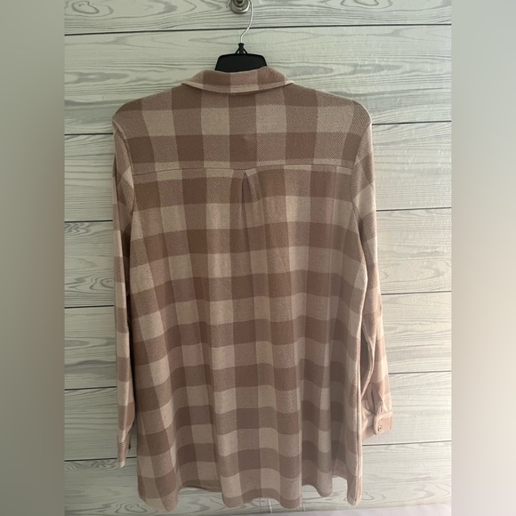 Soft Surroundings Flannel Tunic XL - Picture 3 of 9